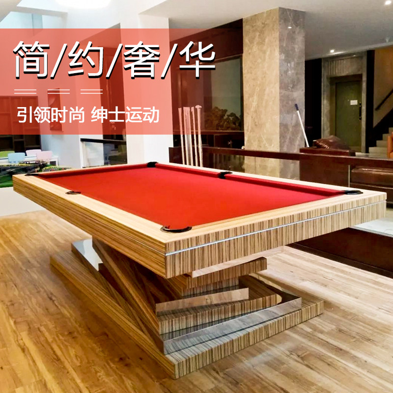 Simple Modern Custom Home Dining Table Black 89 Ball Table Tennis Table Standard Type Adult Table Drop Bag