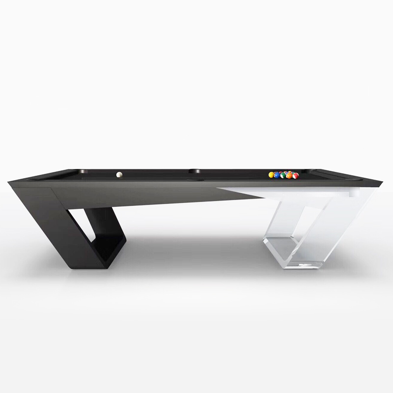 Pool table Household indoor standard Chinese style black eight pool table Commercial nine-ball adult billiard table