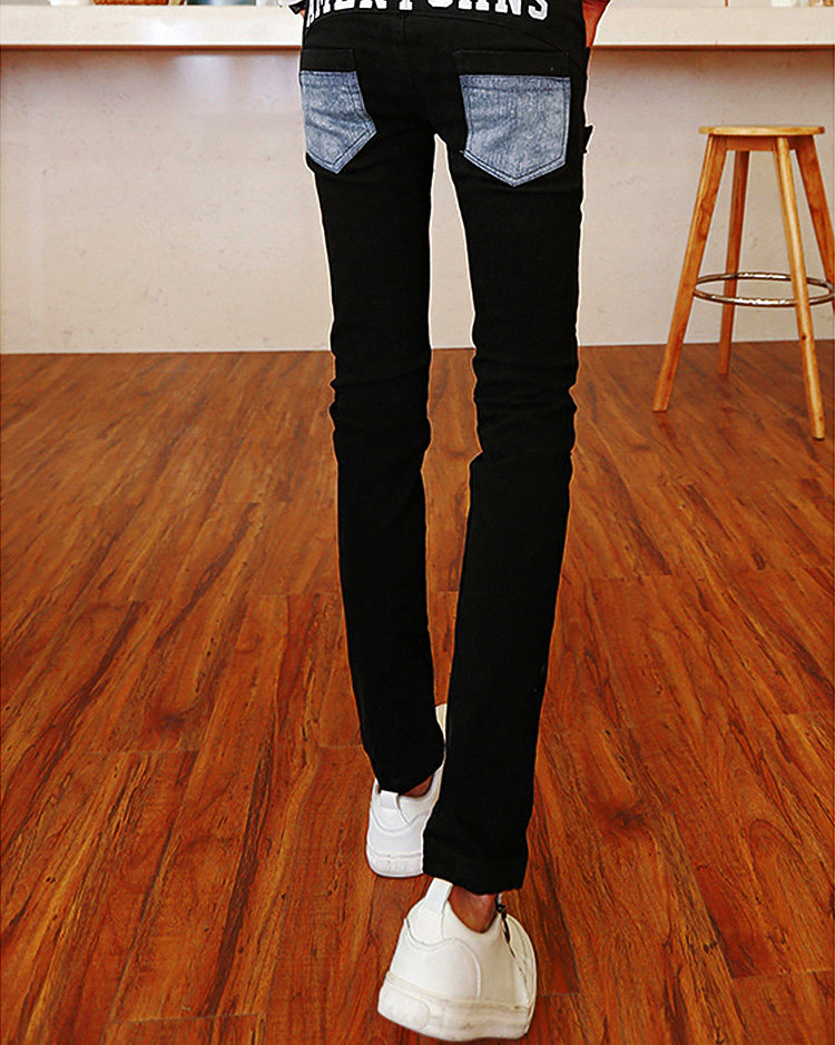 Jeans pour adolescent pieds Slim pour automne - Ref 1461518 Image 10