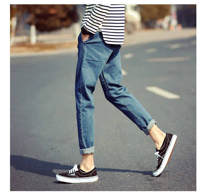 Jeans pour adolescent droite en vrac pour printemps - Ref 1468742 Image 13