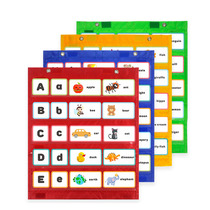 Childrens new Chinese Mainland word card cognitive magnet hanging bag plug-in foreign language teaching wall chart teaching aids toy