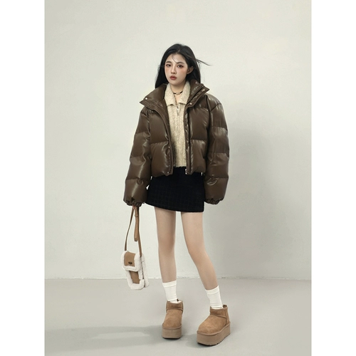 Короткий сексуальный пуховик, куртка