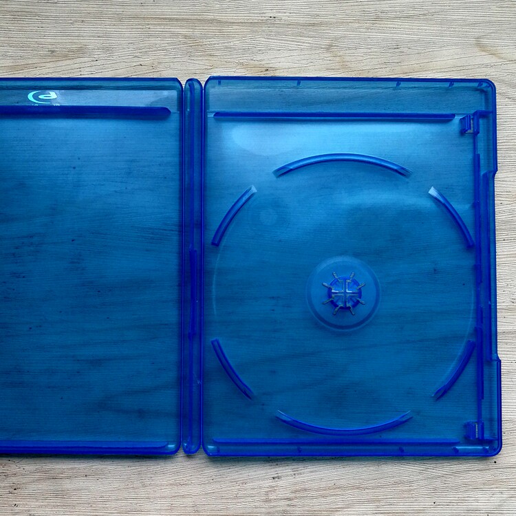 Brand new genuine European and American original film Blu-ray disc empty box single disc empty box disc bag Blu-ray standard