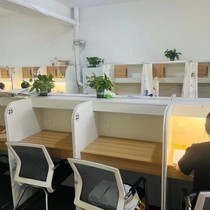 Hubei Wuhan study room study table postgraduate entrance examination self-study table immersive desk shared closed partition self-study table
