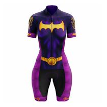 VEZZO bicycle mountain bike riding suit short-sleeved top bib bib shorts summer womens clothing