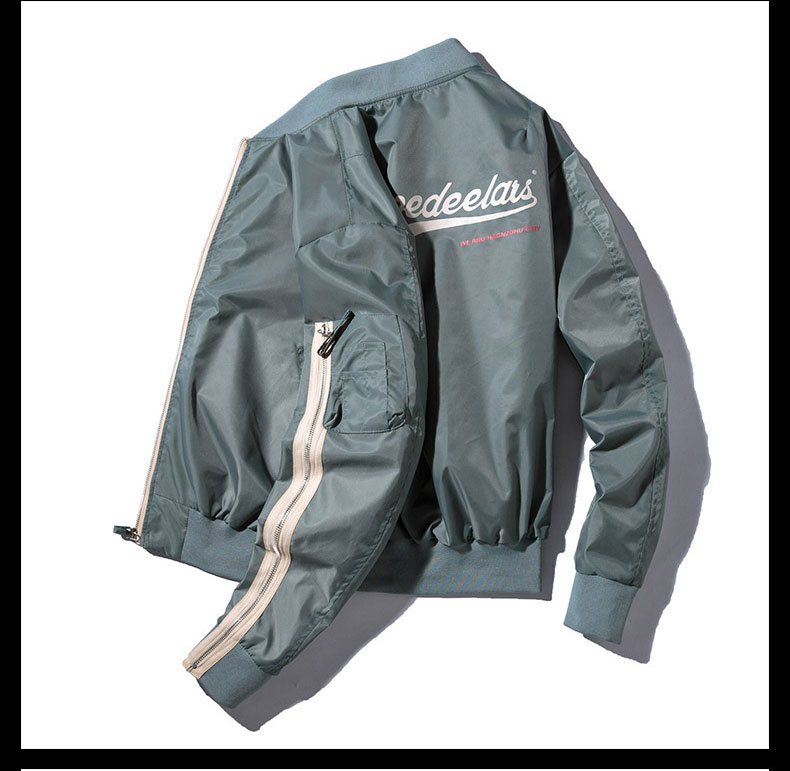 Quần áo bóng chày nam retro Nhật Bản mùa thu đông áo jacket nam
