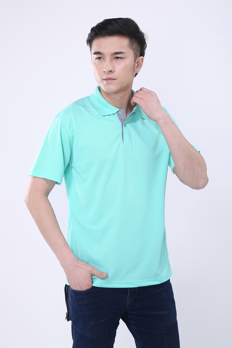 Ngắn tay ve áo nhanh chóng làm khô T-Shirt POLO áo sơ mi quảng cáo áo sơ mi in nam giới và phụ nữ tình nguyện viên DIY lớp dịch vụ yếm t-shirt mùa hè