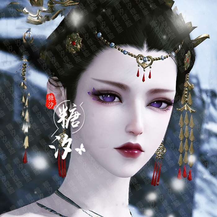 Heathen Knife hand in a pinch of face to be a female Tianya Minyue Knife Hands On a Face Data Mister Face Type 63