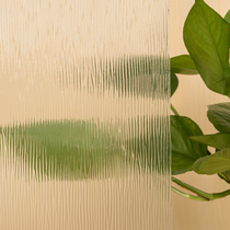 Wood grain-three-dimensional art embossed glass translucent temperable doors and windows partitions decorative art glass custom-made