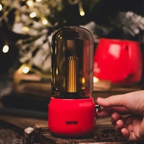 LOFREE LOFREE light light ink gold candlelight rhythm retro desktop creative ornaments Technology sense atmosphere night light