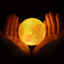 Deskspace solar system nine planets GEM desktop planet natural ore ornaments creative light luxury gifts