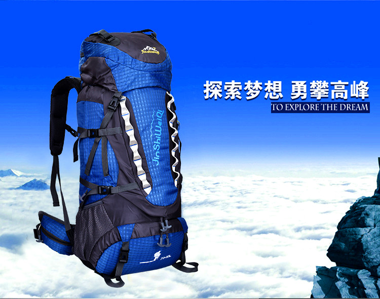 Leo núi túi 80l ngoài trời không thấm nước túi người đàn ông và phụ nữ công suất lớn thể thao ba lô cắm trại lều du lịch dòng đi bộ balo du lịch