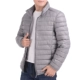 Mùa đông thanh niên nam áo khoác cotton mỏng phần áo khoác cotton trung niên nam cotton phù hợp với cha mặc áo khoác trung niên dày xuống bông áo gió nam