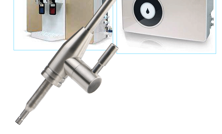 Фильтр для воды 净水器2分开关304不锈钢龙头家用厨房洗菜盆水槽龙头双阀放水开关