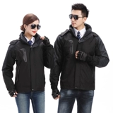 Зимняя водонепроницаемая утепленная съемная альпинистская куртка для работы, рабочая одежда, делается под заказ, с печатью вашего логотипа, «три в одном»