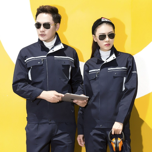 Осенний комбинезон подходит для мужчин и женщин, светоотражающий износостойкий лонгслив, делается под заказ