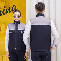 830 скрытых синих хлопковых жилетов