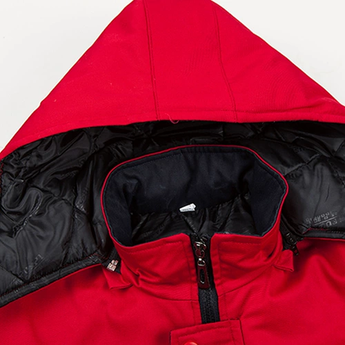 Демисезонный износостойкий съемный пуховик для работы подходит для мужчин и женщин, удерживающая тепло куртка