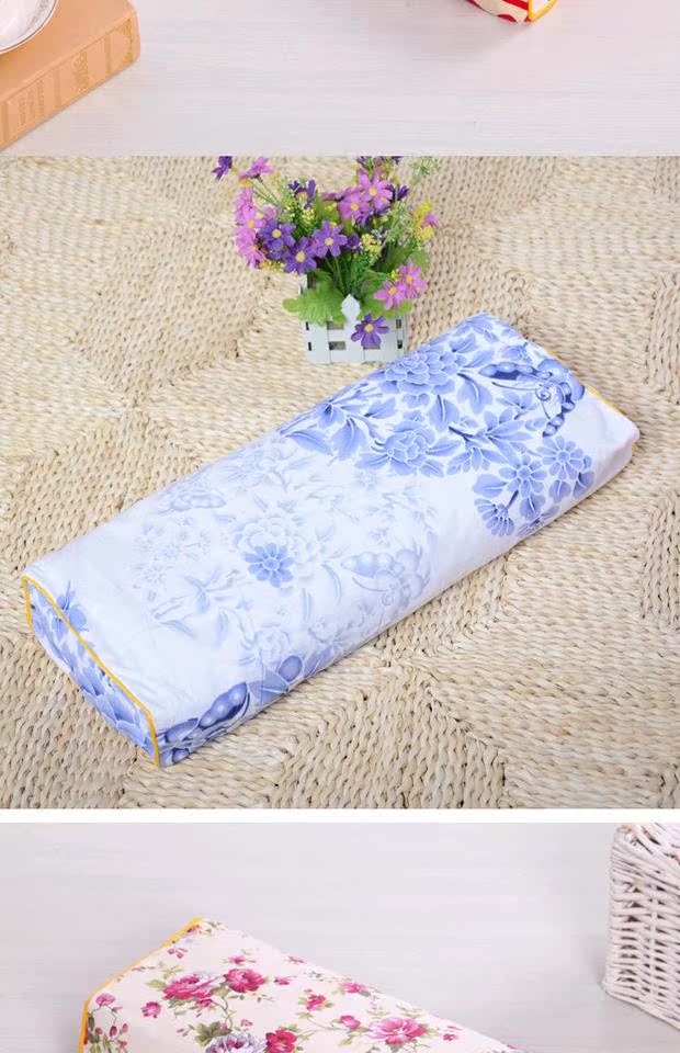 Bông cũ vải thô gối cổ tử cung gối ngủ gối vuông gối cột sống gối kiều mạch gối da - Gối gối ôm cho trẻ sơ sinh