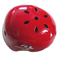 Красный пластиковый стальной шлем Микки