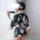 Pajamas for Women Autumn and Winter 2021 New Retro Style Sexy Hot Japanese Cute Kimono Underwear Set Home Clothes