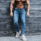 BULK Muscle Brothers Quần jean thể thao Đàn ông Chạy thể dục Giày đàn ông Nam Casual - Quần thể thao