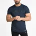 Anh em cơ bắp Mùa hè nam giới Áo thun thông thường Tập thể dục Quần short Chạy bộ Áo thun mỏng Thanh niên tay ngắn Áo phông thể thao