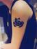 Đen Ấn Độ nhập khẩu henna Hannah Henna hình xăm cây bút kem tay vẽ cơ thể hình xăm dán full lưng Vẽ trên cơ thể