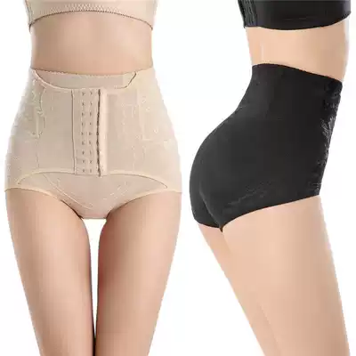 Summer thin high waist belly plastic pants hip hip underwear postpartum harvest belly strong abdominal artifact slimming
