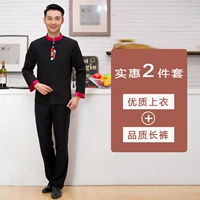 Мужской черный топ+брюки