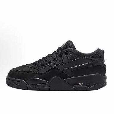 Jordan Air Jordan 4 Rm Comfortable Non-Slip Wear-Resistant Mid-Top Kidsren's Casual Shoes Black