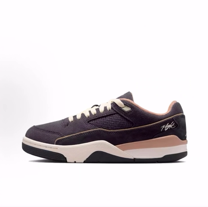 Jordan Flight Court Fashionable and Comfortable Retro Basketball Shoes for Women in Brown Color Jordan Flight Court Fashionable and Comfortable Retro Basketball Shoes for Women in Brown Color