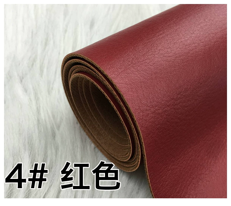 Dày mới pu da vải nhân tạo sofa da đồ nội thất không thấm nước túi cứng chống xe da giả da microfiber - Vải vải tự làm vải linen thô