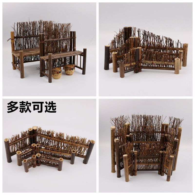 Bamboo Woven Purple Bamboo Screen Small Fence Tea Set Tea Road Spare Parts Bamboo Tea Table Decorative Tea Pendulum piece by hand-Taobao