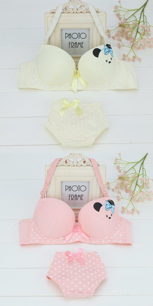 Áo ngực cô gái đồ lót dễ thương áo ngực ren không có vòng thép nhỏ ngực bộ sưu tập phó điều chỉnh loại sữa thu thập gợi cảm ao lot