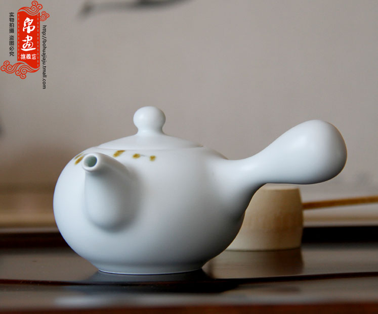 Clearance of jingdezhen ceramic mini huai single pot of tea pot porcelain teapot kung fu tea pot single pot