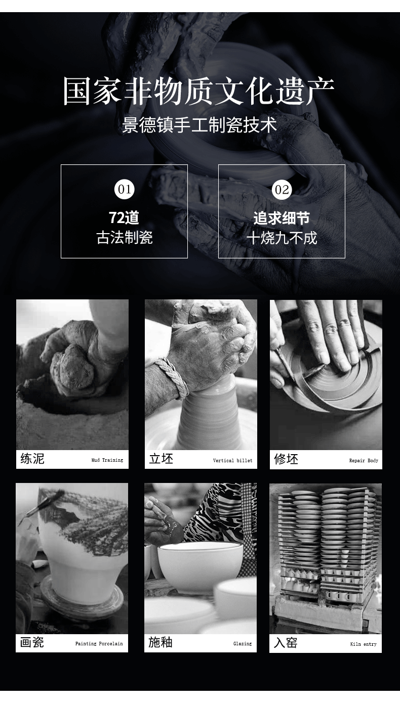 High temperature hydroponic ceramic vase cheongsam of jingdezhen blue and white porcelain vase qipao cheongsam vase classical Ming and the qing dynasty vase