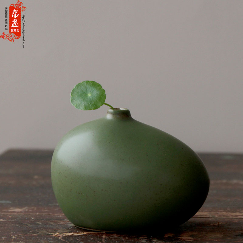 Zen ceramic floret bottle of new Chinese style restoring ancient ways is coarse TaoHua home porch tea table wine ark, adornment furnishing articles