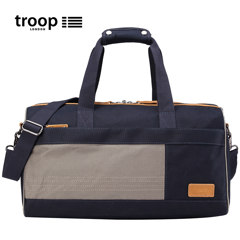 Trooptravel Bag Shoulder bag Men's large capacity luggage bag Business trip Shoulder travel bag Canvas bag