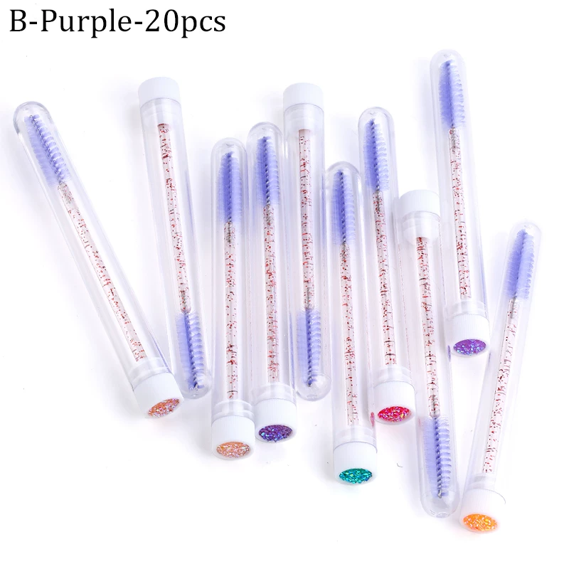 New reusable eyelash brush for eyelash extension makeup B