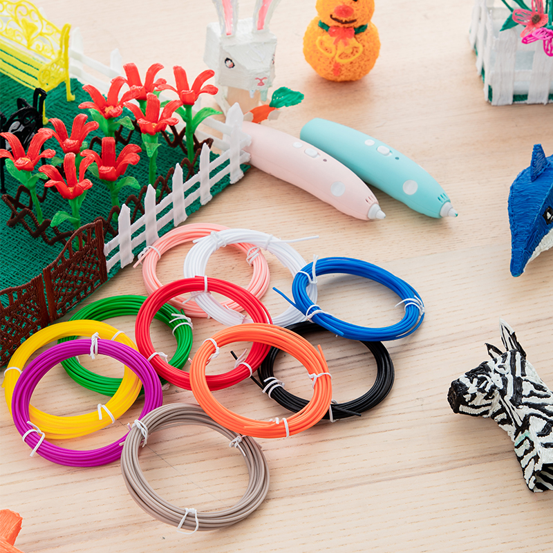 Powerful 74861 printing pen 3D consumables painting pen consumables three-dimensional DIY vibrato with the same graffiti children's toys