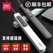 The PPT office demo projection remote control pen teacher uses infrared rays