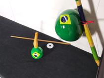 Painted Bailingbao bell bell berimbau cabaret accompaniment Brazilian war dance special performance