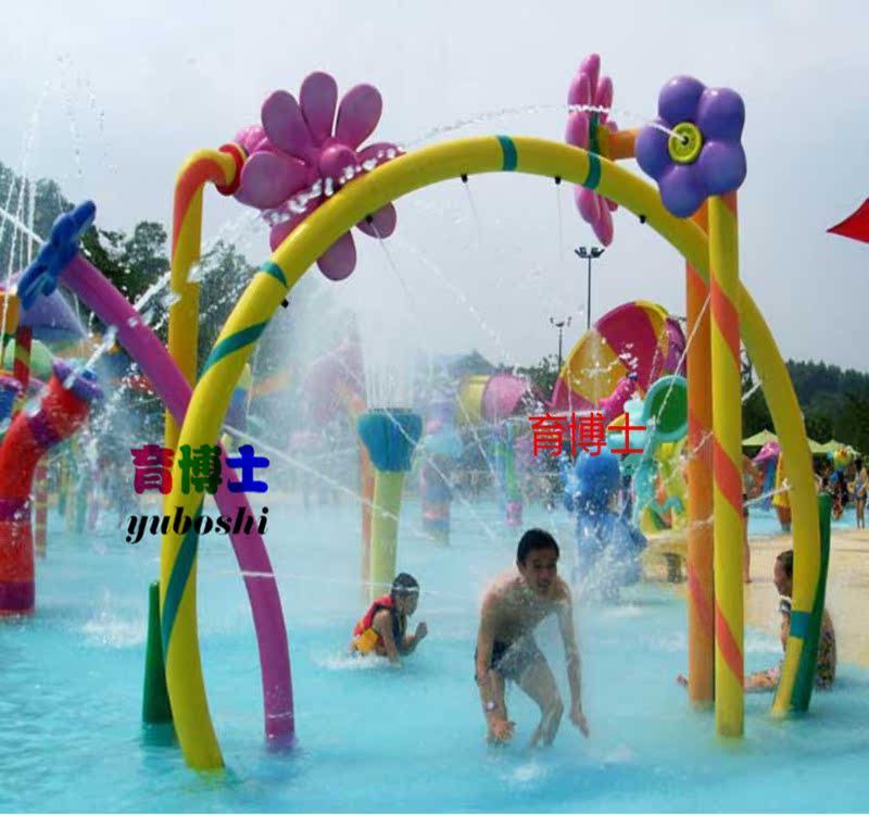 Trẻ em công viên nước trượt hồ bơi hồ bơi phun kết hợp trượt lớn chơi ngoài trời đồ chơi trượt đồ chơi thả chậu tắm cho bé