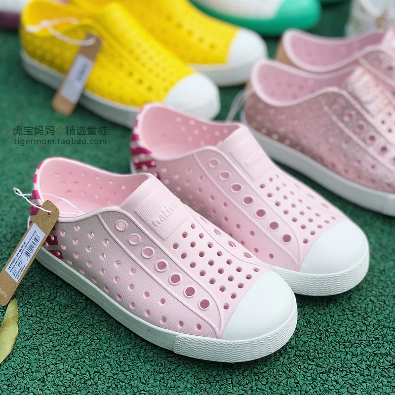 [美国采购加拿大潮牌NATIVE SHOES童鞋男女童洞洞鞋沙滒凉鞋]