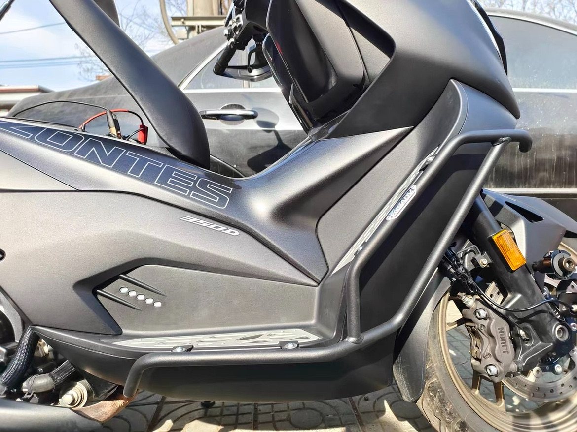 Applicable ascene 350D guard bar 350 150d retrofit bodywork bumper guard anti-fall bar retrofit fitting-Taobao