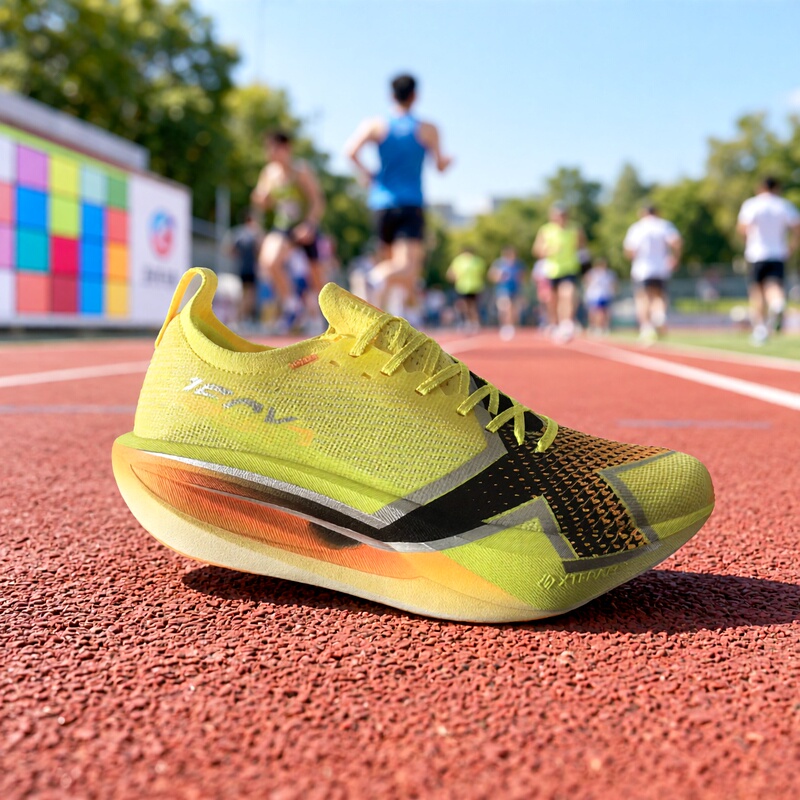 Xtep 160X8.0Pro Full-Length Carbon Plate Running Shoes, Racing Shoes for Men and Women, Professional Marathon Sports Shoes, Men's Running Shoes