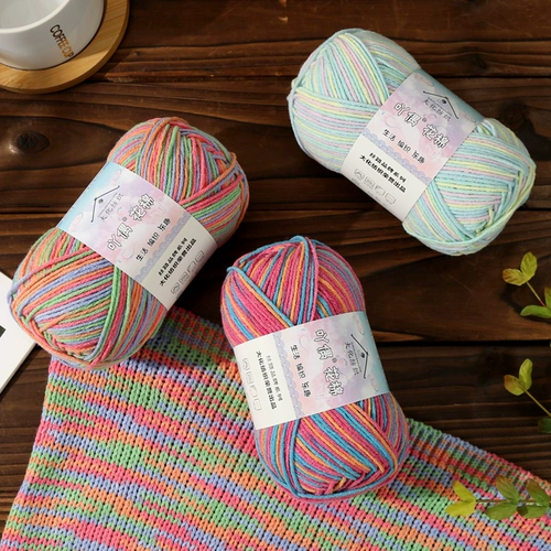 吖偶 Плетеный крючок для вязания ручной работы, детская кукла, свитер, шарф, обувь, «сделай сам»