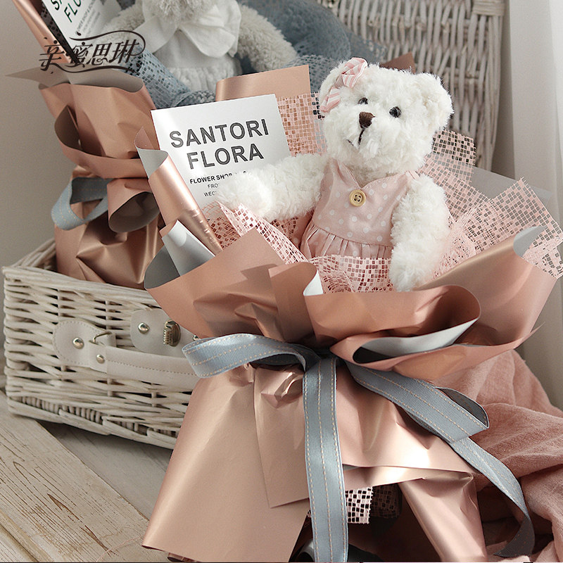 Dear Sirin High Quality Mark Gauze Bouquet Packing Net Gauze Pack Flower Paper Flower Bundle Flower Florist Festival