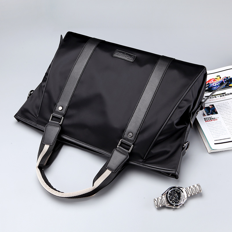 Briefcase male oxford cloth Casual Twill Bag Sails Bag Boomer Business Meeting Bag Briefcase Men's Handbag